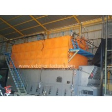 Промышленный паровой котел на древесной щепе Yongxing (серии DZL/SZL)