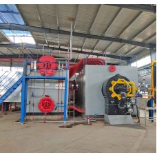 Паровой котел SZS на нефти и газе с низким уровнем выбросов NOₓ