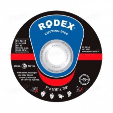 Диски отрезные по металлу 230*1,8*22 мм RODEX
