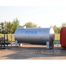 Резервуары горизонтальные для нефтехранилищ, нефтебаз