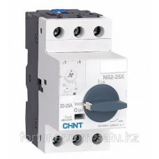 Выключатель автоматический для защиты электродвигателя Chint NS-2-25X, 1.6-2.5A