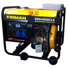 Генератор дизельный на колесах FIRMAN SDG4000CLE